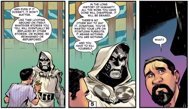 Illustration for article titled One of Marvel’s Best Writers Says Goodbye With a Hilarious Doctor Doom Story